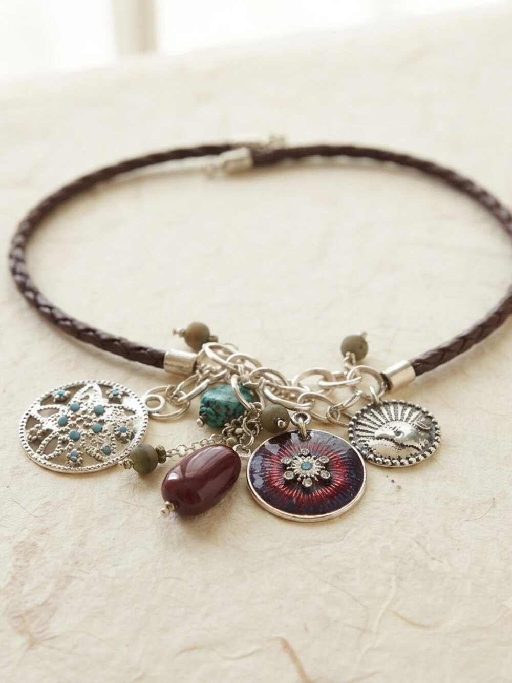 Boho style necklace